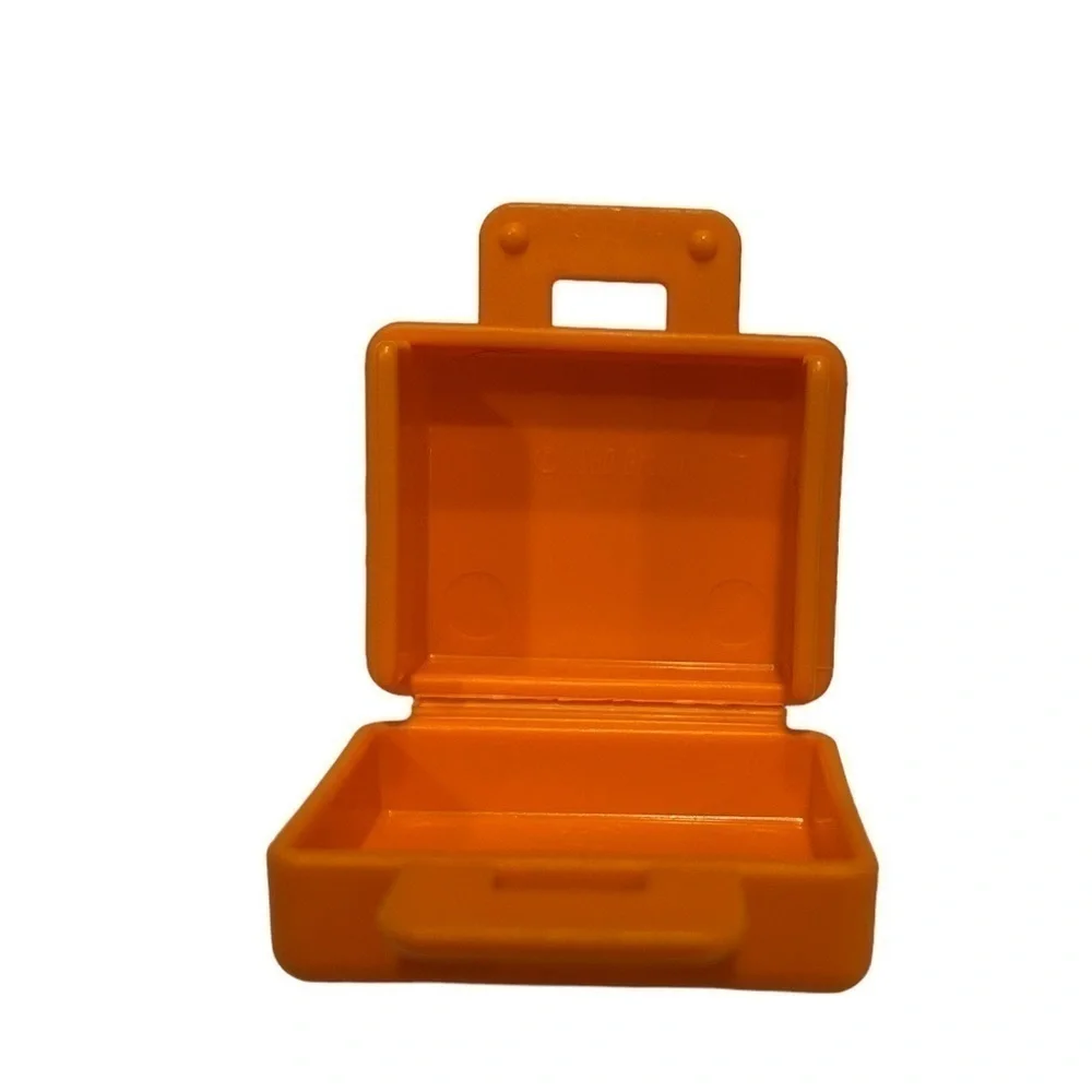 Lego Duplo ORANGE SUITCASE CASE BRIEFCASE Home Office Luggage Airport